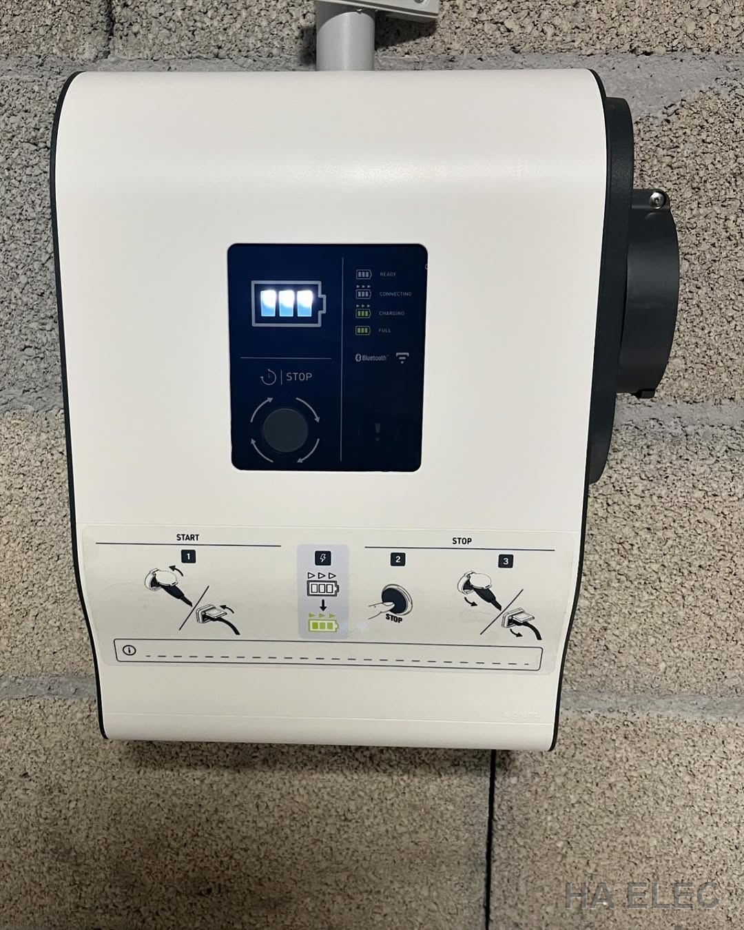 Borne de recharge IRVE véhicule électrique