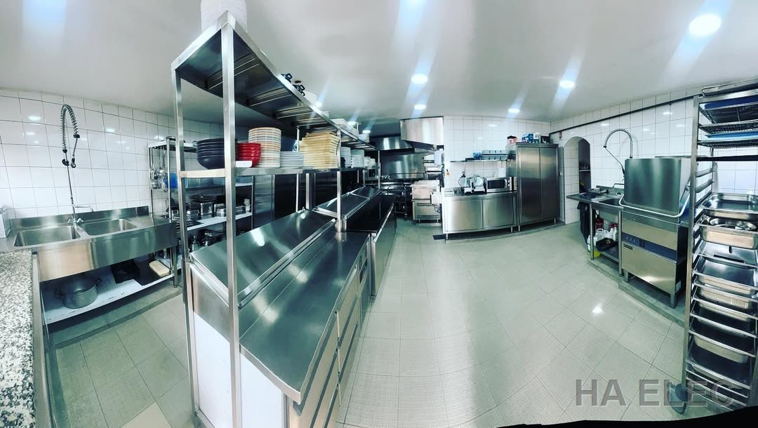 Installation électrique cuisine professionnelle
